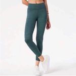 Outdoor Voices Green ZigZag Leggings Medium Photo 1