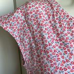 Anthropologie Jane + Delancey floral Medium cap sleeve peplum blouse Photo 3