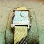 Burberry Black and Cream Watch with Stainless Steel Case Photo 0