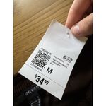 Forever 21  Corduroy Pants Women Size Medium Flared Leg Chocolate Boho Hippie NWT Photo 10