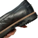 Clarks  Women’s Raisie Eletta Loafer Black Leather Tweed 10 Soft Cushion Photo 5