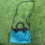 Coach  Mini Bennett Crossbody Satchel Badlands Floral Turquoise‎ Print Shoulder Photo 9