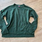 Vince Camuto Dark Green Crew Neck Sweater Photo 5