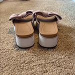 UGG  JOAN SEASHELL PINK PLATFORM WEDGE SLIDE SLIPPER Photo 2