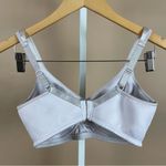 Playtex  Vintage 38D Wireless Bra Satin Detail Hook Back Closure Adjustable Strap Photo 1