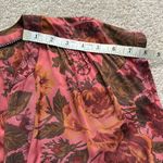 Anthropologie Kimber Tunic Floral Pink V Neck Dress Women’s Small Photo 8