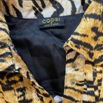 COOGI Vibate Tiger Print Shirt Dress with Belt Photo 2