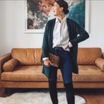 Madewell Dark Green KENT Open Front Patch Pocket Cardigan XXS Photo 1