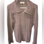 Sonoma  zip up sweater size petite medium superrrr soft Photo 0