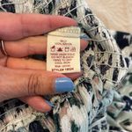 Mystree  Womens Animal Print Smocked Slit Summer Maxi Dress Black‎ Green Large Photo 5