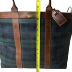 Ralph Lauren  Black Watch Plaid Oversized Travel Work Carry-On Shoulder Bag 40cm Photo 12