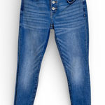 Lucky Brand  Blue High Rise Skinny Jeans Womens 6 Button Fly Casual Classic Denim Photo 0
