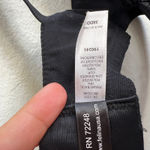 Felina  Sheer Lace Bra 38DD Underwire Floral Embroidered Mesh Lingerie Black Photo 3