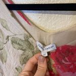 Tempo Paris Vintage Y2K  Floral Cotton Tiered Midi Dress Made in Italy Sz Medium Photo 5