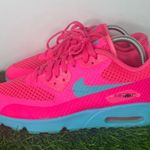 Nike  air max hot pink and bright blue Youth size 7Y/ Women’s 8.5 Photo 0
