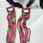 ZARA  Rhinestone Earrings Photo 1