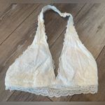 Gilly Hicks  White Lace Halter Neck Bralette Photo 0
