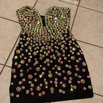 Jovani  Strapless Rhinestone Mini Dress Photo 0