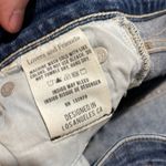 Lovers + Friends Mason High-Rise Skinny Jean Naples Distressed Blue Denim 25 Photo 6