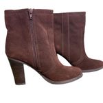 Carlos Santana #173  Suede Brown Ankle Booties Photo 2