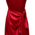 Nine West Hot Pink Satin Dress — Size M Photo 0