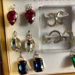 Unwritten Multi-Color Glass Mix and Match Hoop Earring Set Photo 3