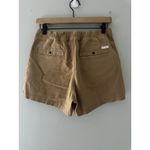 Topo Designs  River Shorts Size Small Organic Cotton Pull On Web Belt Khaki Euc Photo 3