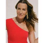 TUCKERNUCK X India Hicks Scarlet Carmen Dress NWT Size Medium Red Photo 2