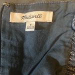 Madewell  Chambray Tie Front Cut Out Cami Dress Size 8 Photo 6