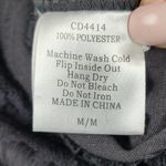 TCEC Women Dress Size M Black Eyelash Scallop Lace Sleeveless Open Back Cocktail Photo 4