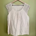 Sunflower Lace Linen Top Photo 0