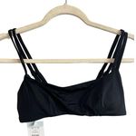 ANDIE NWT  Swim The Rockaway Top In Black Size Small Photo 1