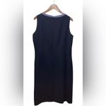 Amanda Smith 2 piece dress. Size 16. Black with blue trim. Photo 6