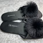 International concepts I.N.C. Women’s pom pom slippers sandals Size 8.5 Photo 1