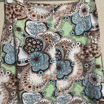 C.C. Outlaw Floral Green and Brown Above Knee Skirt lightweight size : Small Photo 3