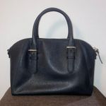 Kate Spade Large Black Leather Cove Street Pippa Satchel Bag Purse Photo 2