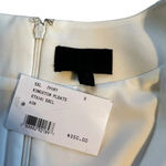 Intermix NWT  Women’s Small Kingston‎ Pleated Long Sleeve Ivory Wrap Skort Romper Photo 3