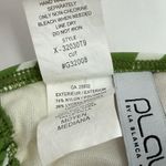 La Blanca PLAYA BY  Bikini Top Medium Swim Green Zebra Resort Beach String Gold Photo 4