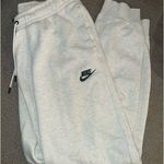 Nike  Joggers Sweatpants White Photo 0