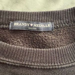 Brandy Melville  Cropped Crewneck Sweatshirt Photo 1