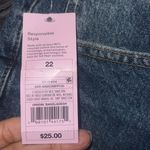 Wild Fable Sz 22  Highest Rise Straight leg Denim Jeans high waist mom jeans Photo 11