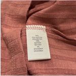 BKE  Pink Long Sleeve Lace-Up Tee Photo 13