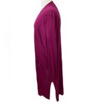 Ava & Viv Magenta longline sweater cardigan duster Photo 1