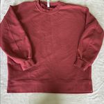 Lululemon  Dusty Rose Cotton Crewneck Photo 2