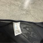 Envya sheer swimwear cropped corset like shirt Black Photo 3