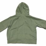 Aerie  Sage Green Throwback Half Zip Hoodie Sweatshirt Pullover size Medium Photo 4