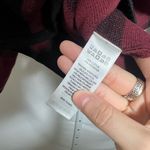 Adrienne Vittadini  Red/Black Buffalo Plaid Drawstring Top Photo 4