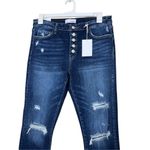 Vervet Amber Mid Rise Skinny Jeans Dark Wash size 32 NWT Blue Photo 1