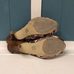 Moda  taupe and mauve peep toe heels‎ wine’s size 7.5 Photo 6