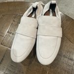 H&M light gray taupe cream suede flats slip on loafers new 41 US9 Photo 3